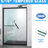 Double Sliding Shower Door With 8mm Clear Tempered Glass, Matte Black Aluminum Frame, Stainless Steel Handle, - Crash Angle, Mute Operation For Bathroom Finish, Protection, Reversible-118932961