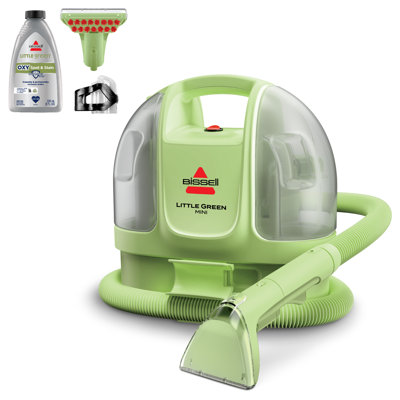 BISSELL Little Green Mini Portable Carpet and Upholstery Deep Cleaner, 4064