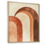 «Terracotta Arc», art mural abstrait couleur terre, Bonino-251739675-251739676