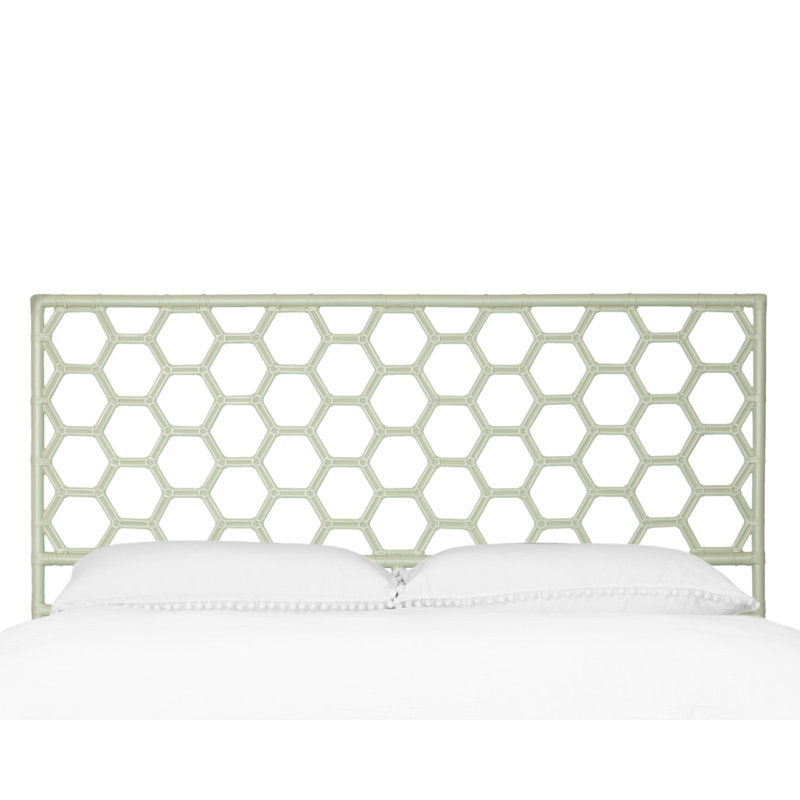 Honeycomb Standard Bed, King, Celery Green