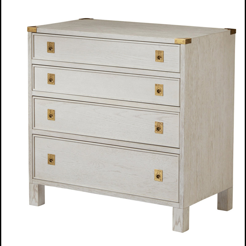 Somerset Bay 4 - Drawer Solid Wood Nightstand