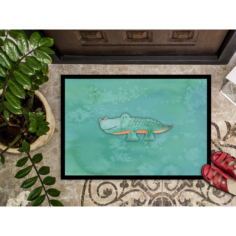 Non-Slip Outdoor Doormat, Rectangle 18" x 27"