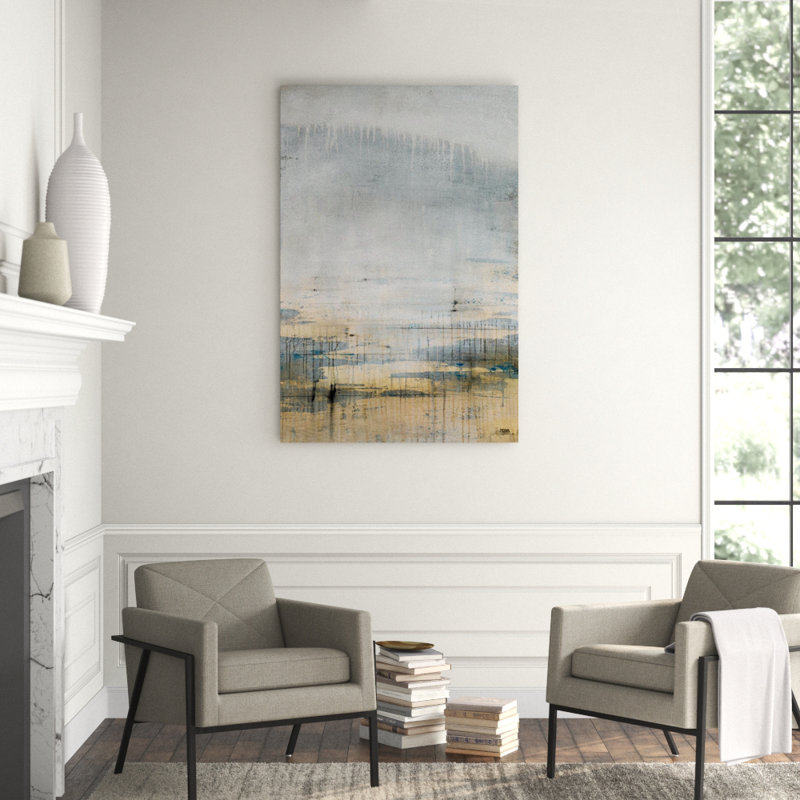 Blithe Print by Christopher Peter, Glass Coat, 60" H x 40" W x 1.5" D