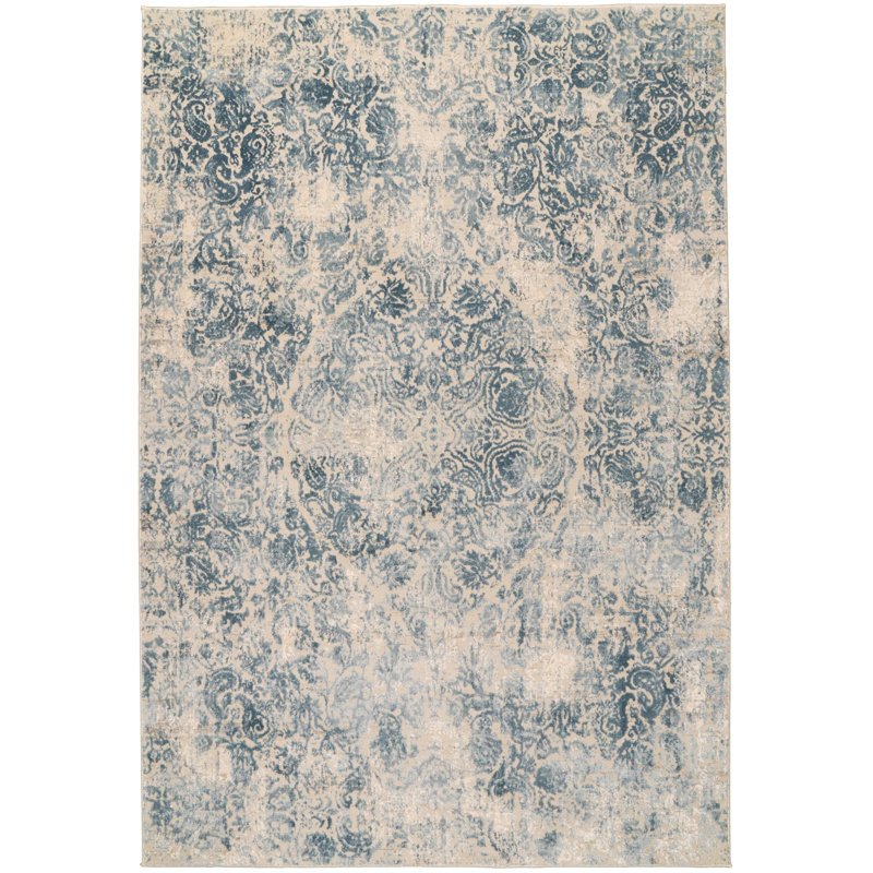 Grisby Oriental Indoor Rug, Rectangle 3'11" x 5'7"