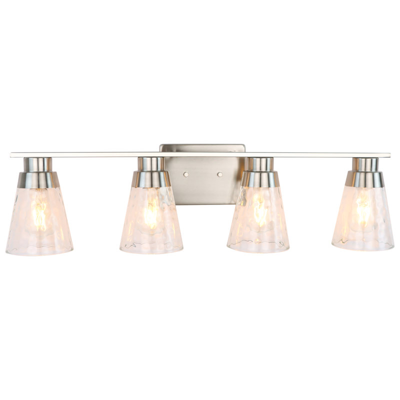 4 - Light LED Vanity Light, Brushed Nickel