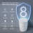 Smart Bidet Toilet with Massage Washing, Auto Flush, Heated Seat, Multi Function Remote Control