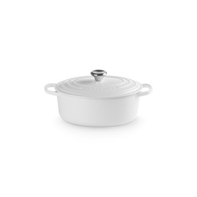 Le Creuset Enameled Cast Iron Oval Dutch Oven with Lid
