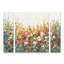 Ensemble de 3 panneaux muraux sur toile - «Garden in Bloom I» par Tim Ottoole 