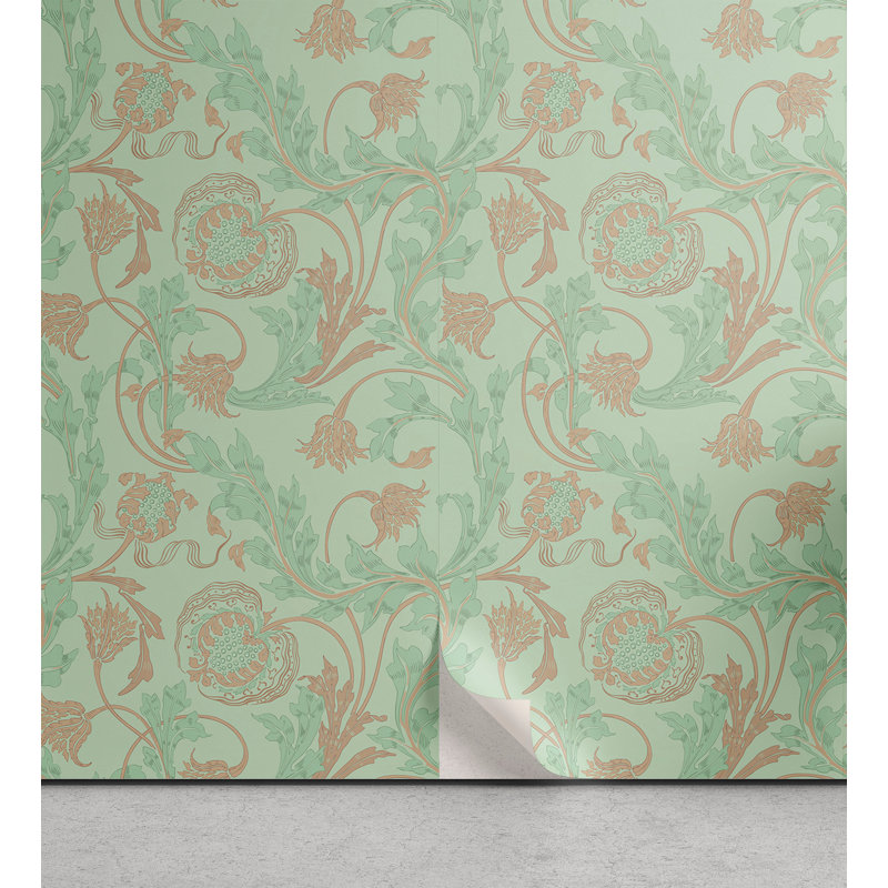 Rouleau de papier peint adhésif Irantxu, L 13 po x L 100 po
