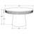 Feast Natural 46-Inch Round Dining Table