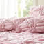 Édredon simple, motif floral avec froncement élastique et étreinte douce, microfibre respirante, confort toutes saisons, standard 100, édredon 2 pièces sans effort, froncement moelleux, machine-137641956-137641958