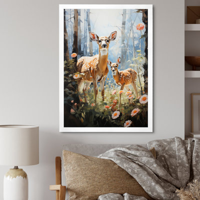 Cerf de Virginie Graceock fauve pastorale II