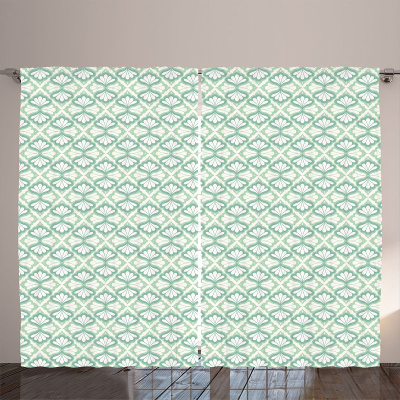 Semi Sheer Curtain Pair
