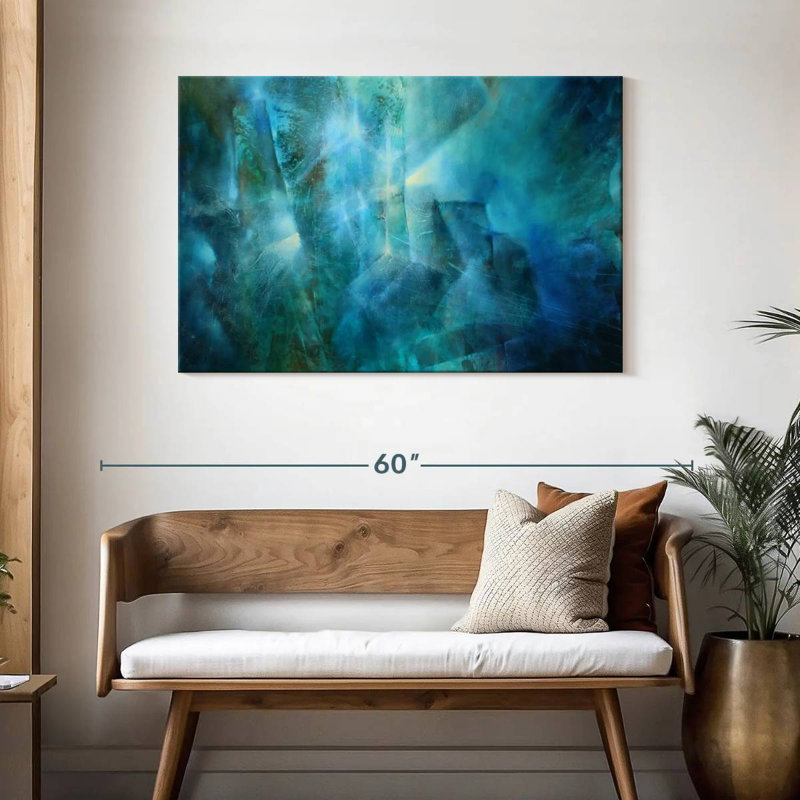 Avery Emerald, 30" H x 45" W