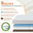  Alwyn Home & Bundaberg Foldable  6'' Memory Foam Folding Murphy Bed Mattress With Washable Cover for Camping-284378537