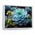 White Floater Framed