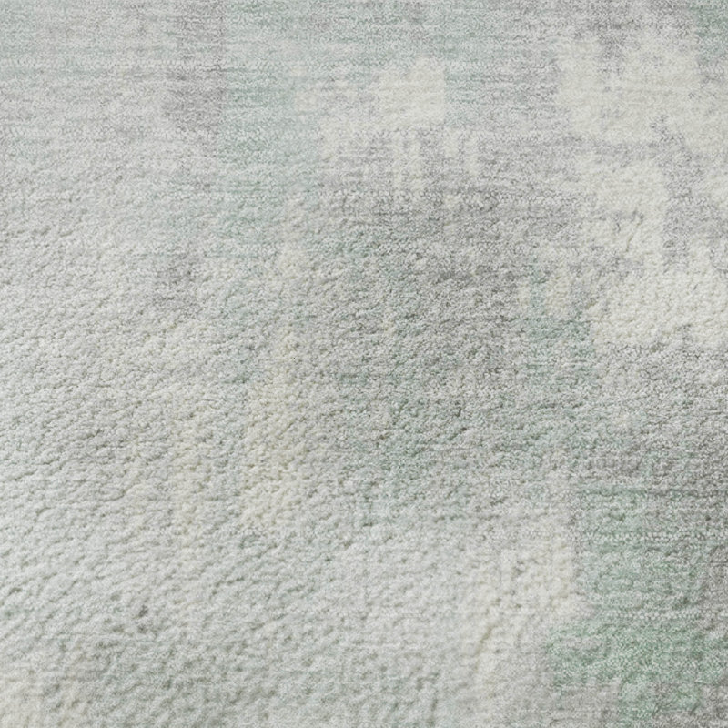 Premium Machine Washable Giacchetto AMF1840 Abstract Rug, Round 8'
