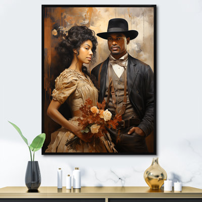 Harlem Historical Couple Portrait I