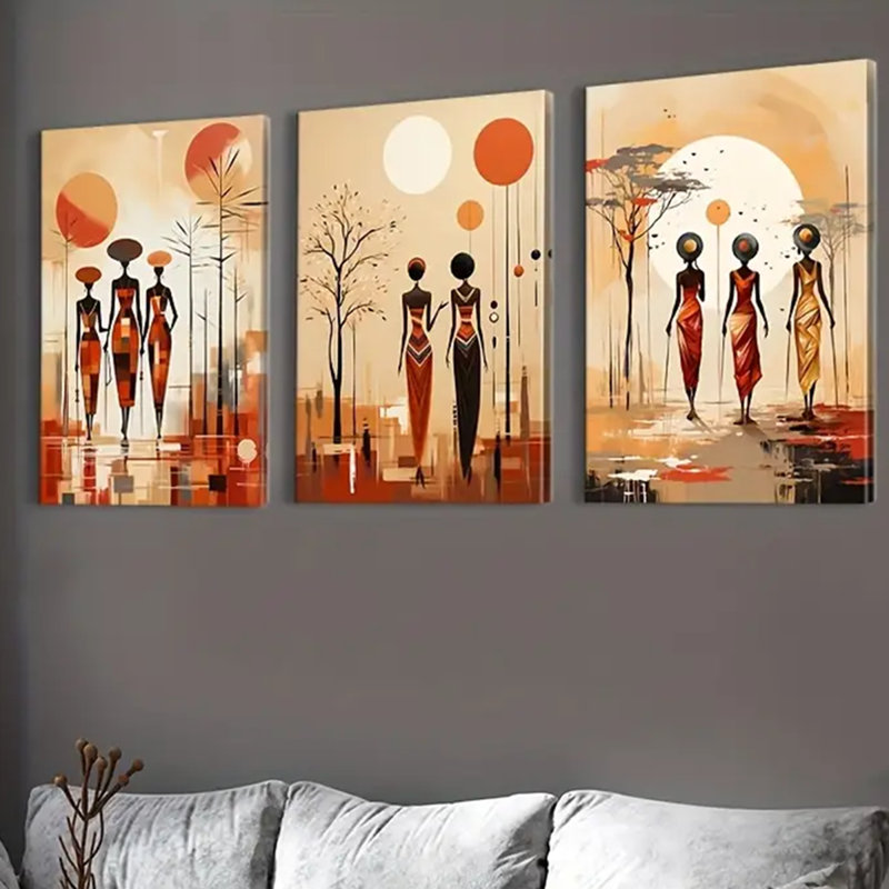 3 Piece Wrapped Canvas Print