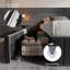 Lit plateforme tapissier avec 4 tiroirs verrouillables Modern-232396335-232396334