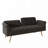 Velvet Fabric Adjustable Sofa Bed-1725061969