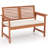 Barayon Solid Wood Outdoor Bench