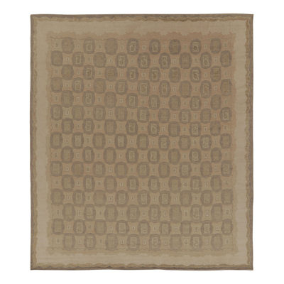 Art Deco One-of-a-Kind 12'0X15'0 Hand Knotted Area Rug