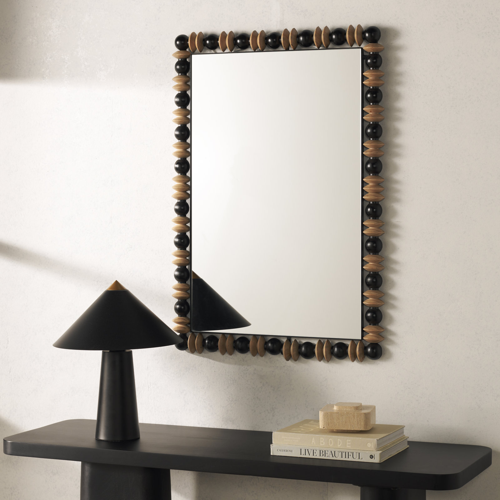 Erec 25" Pine Accent Mirror