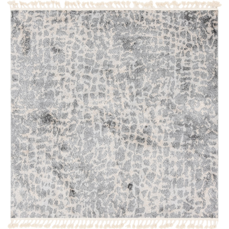 Odysseus Abstract Indoor Rug, Square 7'7"