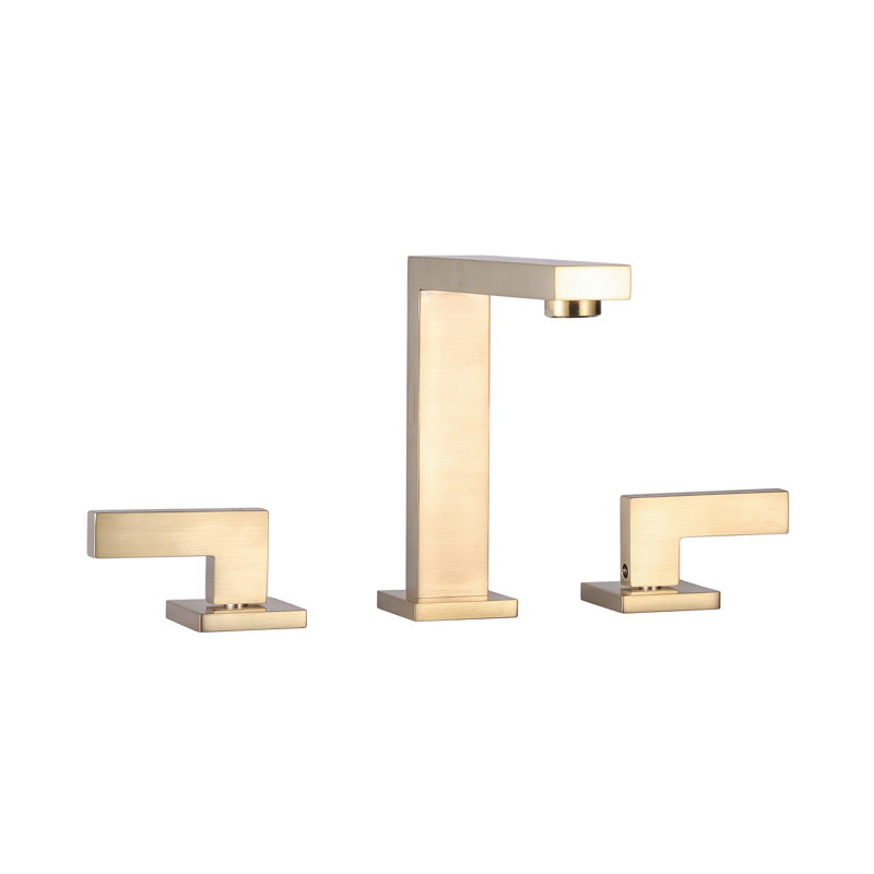 Widespread Bathroom Faucet, Brass
