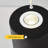 Black+White Iron+Acrylic Free form Floor Lamps