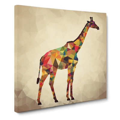 Giraffe Constructivism No.2 - No Frame Print