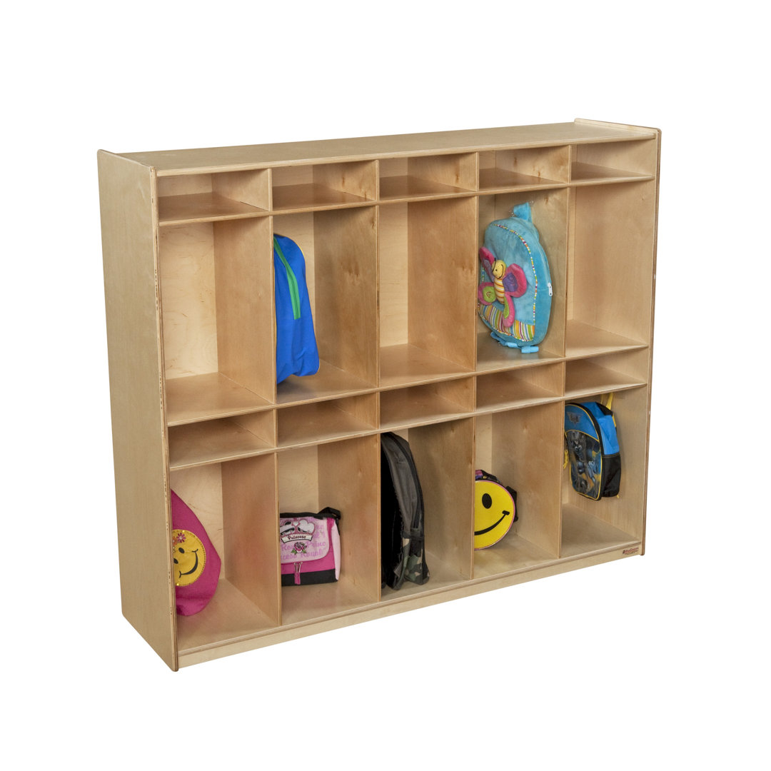 10 Section Locker Wood Designs