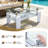 Rectangular Glass Coffee Table white-936773026-936773027