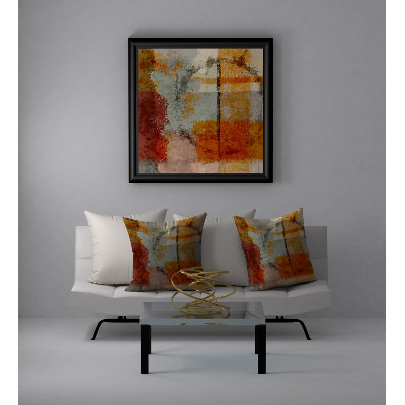 Housse de coussin carrée/insert, 24 po x 24 po