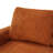 84" Corduroy L Shaped Sofa W/ Pull Out Sofa Bed & Adjustable Backrests-1137007606