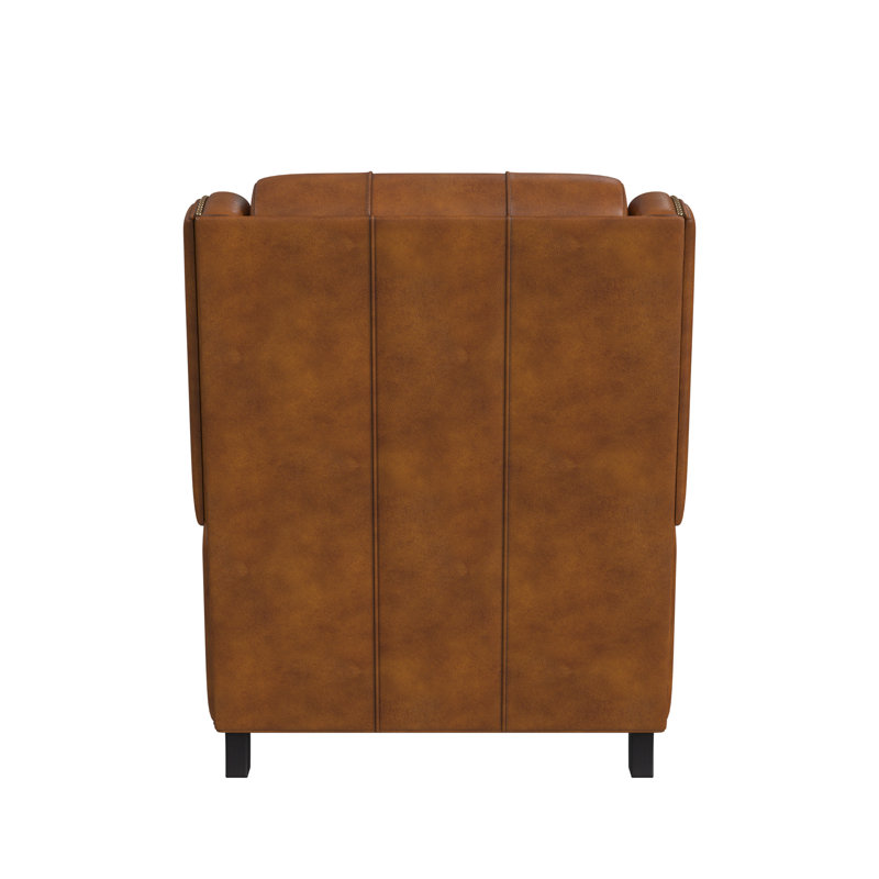 Lancaster Recliner, Anilina Hunter Genuine Leather