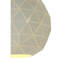 Cosima 4 - Light Black/Gold Geometric Pendant-71758159