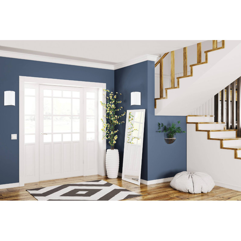 Kersh LED Flush Mounted Sconce, 8 Inches
