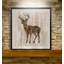 « pin forest cerf », impression encadrée-2040750687