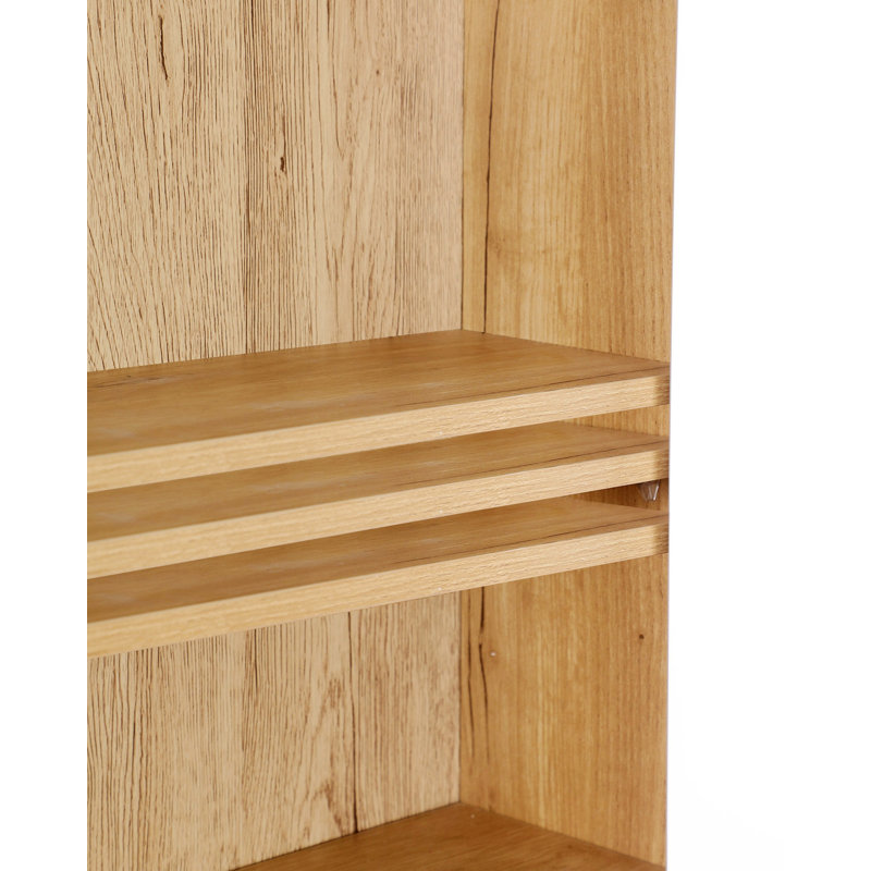 Bathroom Wall Cabinet With Double - Door And Bottom Shelf
