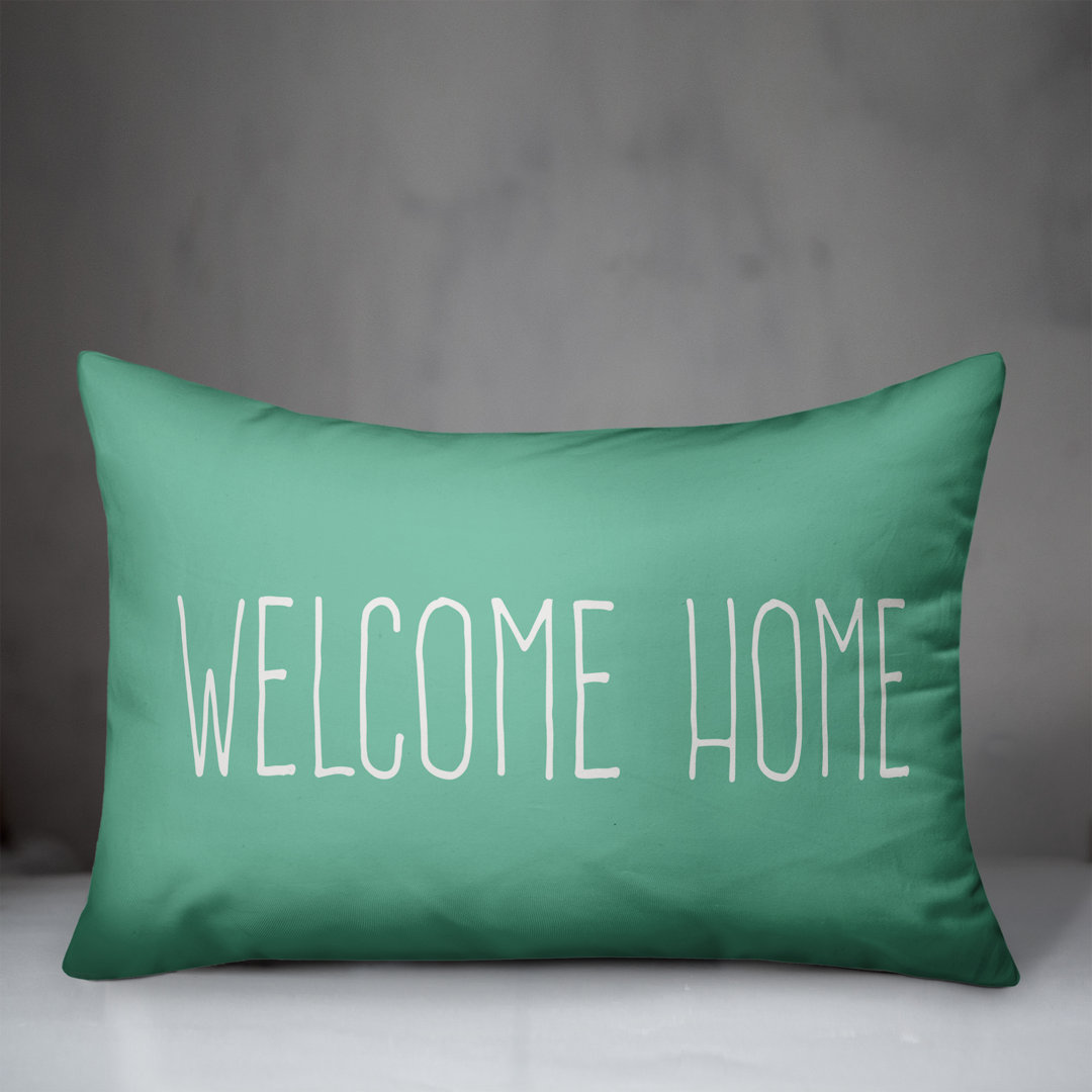  Welcome Home Indoor/Outdoor Lumbar Pillow Designs Direct Creative Group 