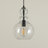 1 - Light Modern Single Dimmable Pendant Lights （Set of 3)