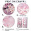 Minimalisme rose cerise Bliss Tree - Art mural floral cerisier en fleurs-1858127065-1858127066-1858127067