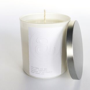 Green Tea and Lemongrass Scented Designer Candle