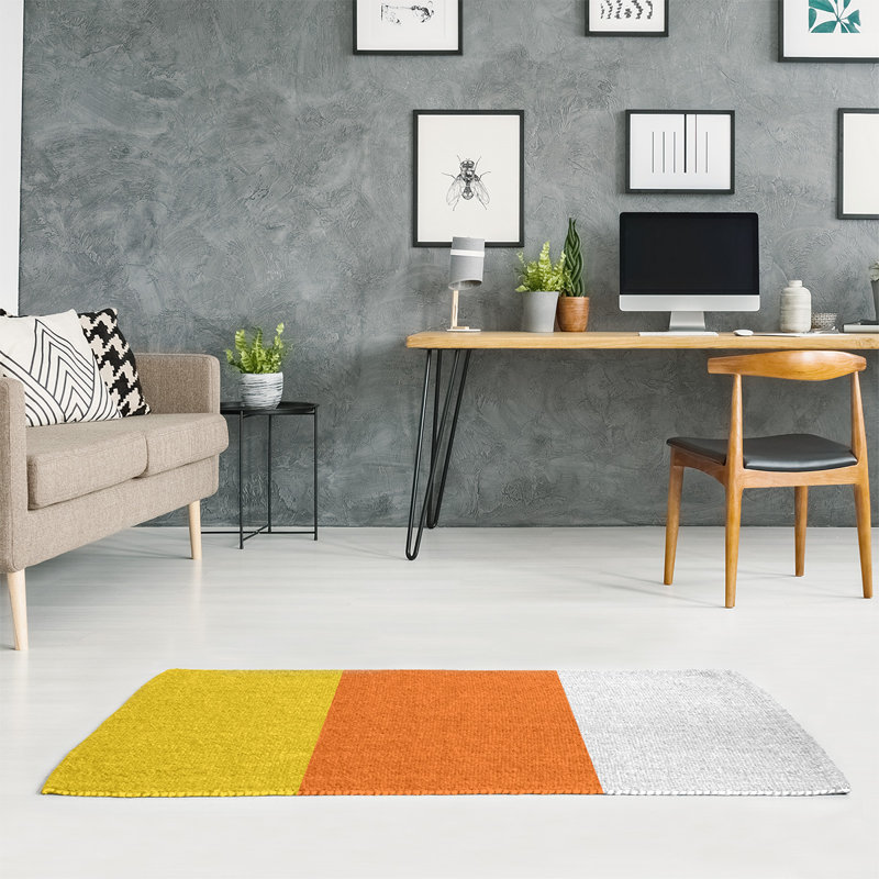 Striped Indoor Rug, Rectangle 5' x 7', Yes