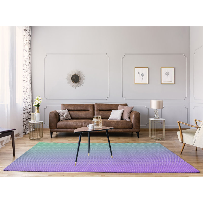 Chenille Ombre Indoor Rug, Rectangle 5' x 7'