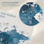 Carte du monde personnalisée «Nous voyageons»-2132865379-2134854128