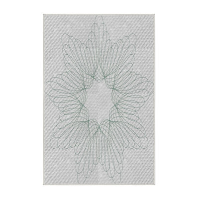 Tapis de zone verte à motif