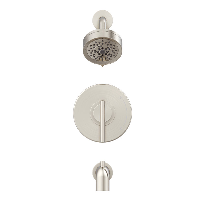 Parma Tub & Shower Faucet, Brushed Nickel